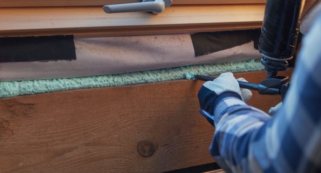Spray Foam for Air Sealing
